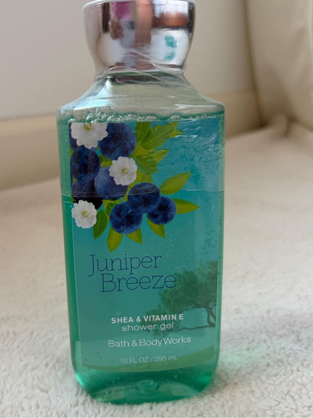 New Discontinued Bath & Body Works Juniper Breeze Shower Gel 10 oz